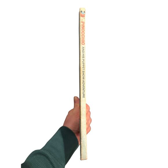 VTG 1973 Walt Disney's Pinocchio and His Puppet Show Adventure, HC, VG - Picture 5 of 5